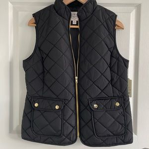 Black Puffer Vest